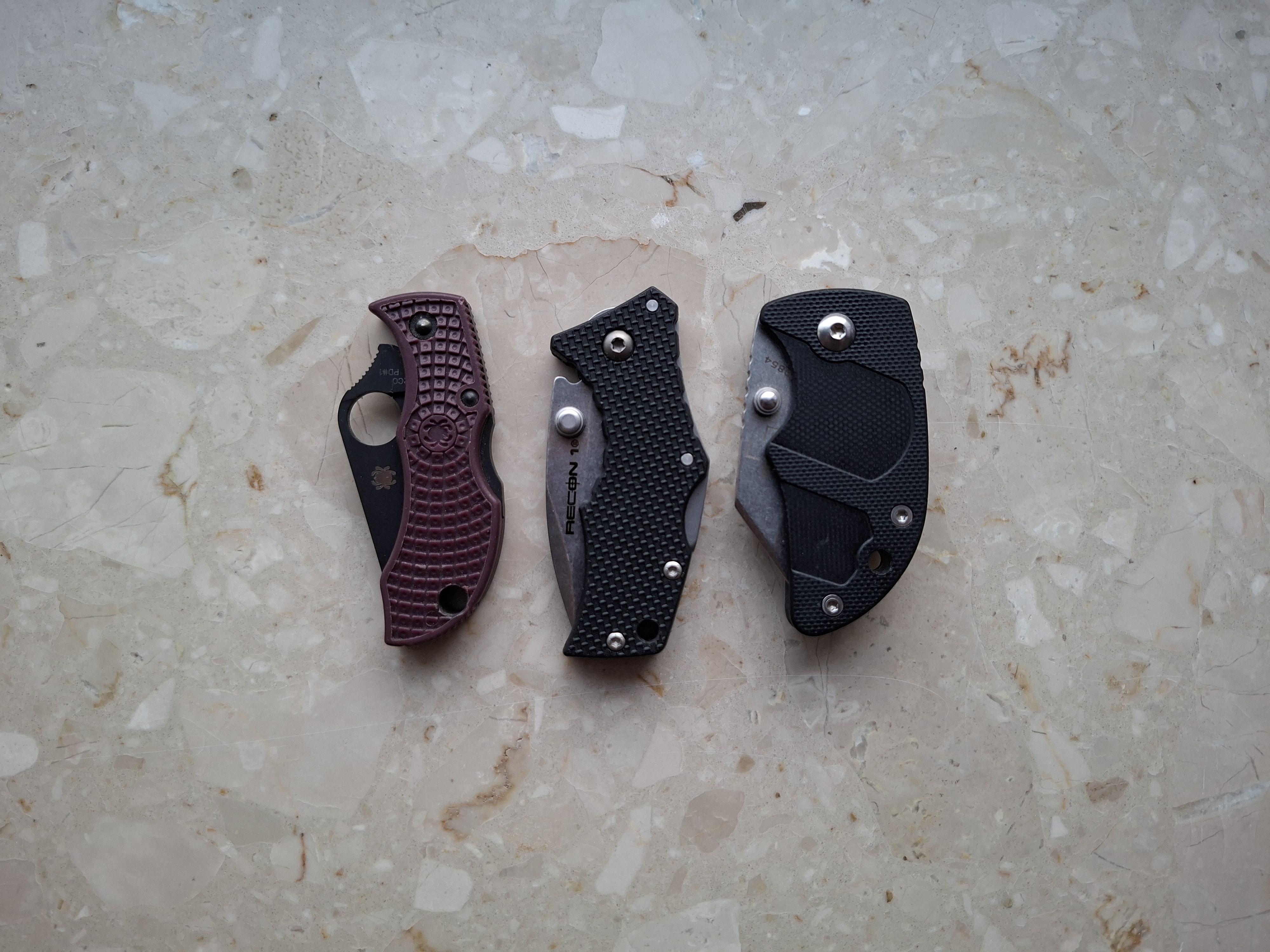 Featured image for Mini EDC Locking Knives: Spyderco Manbug, Cold Steel Micro Recon 1 & Boker DW-2